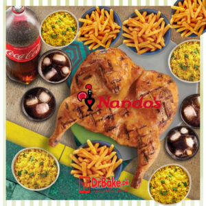 Nando's Full Chicken, Rice & Fries Deal For 4 People